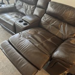 Recliner leather Chairs/ Couch Automatic