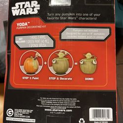 Star Wars - Yoda Pumpkin Decorating Kit 