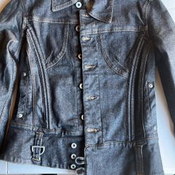 New Jean Jacket Size M 