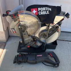 Mitre saw- Porter Cable & Craftsman Sawsall  Like New
