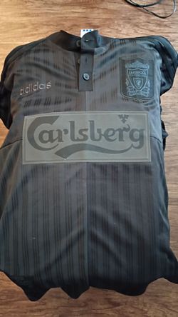 Addidas medium Liverpool jersey carlsberg soccer jersey