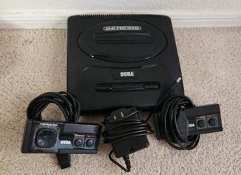 Original Sega Genesys with controllers
