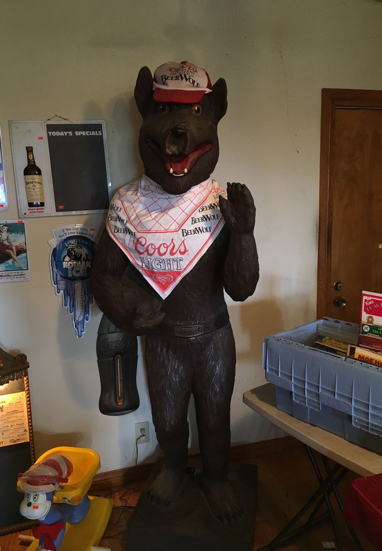 Coors Light Beer wolf