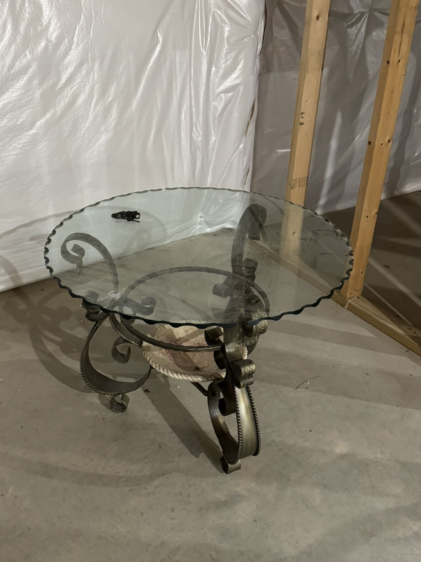 Accent Table Glass 