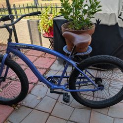 Mens Fat Tire Beach Cruiser Bike 