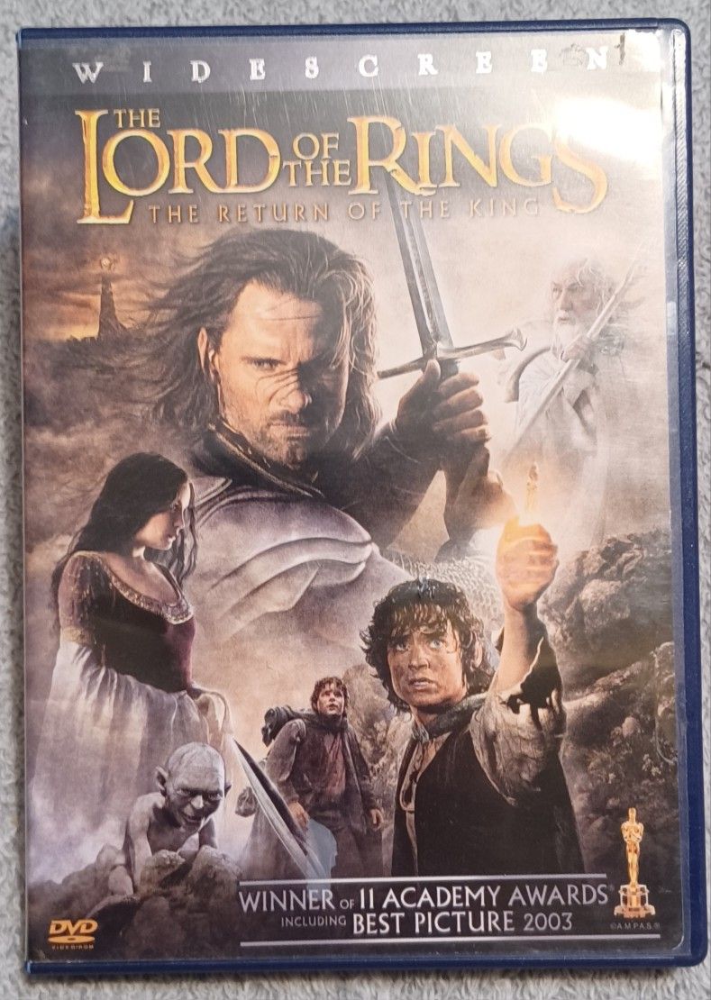 Lord Of The Rings DVD The Return Of The King  Wide Screen 2 Disc Set Extra