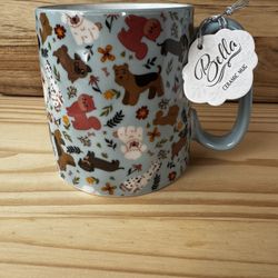10 Strawberry Street Bella Mugs ~ NEW