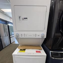 Frigidaire Washer/Dryer Stackable (White) | ($0 Down) | Warranty Included