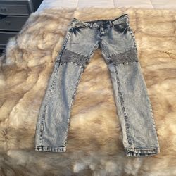 Trestles Acid Wash Slim Jeans