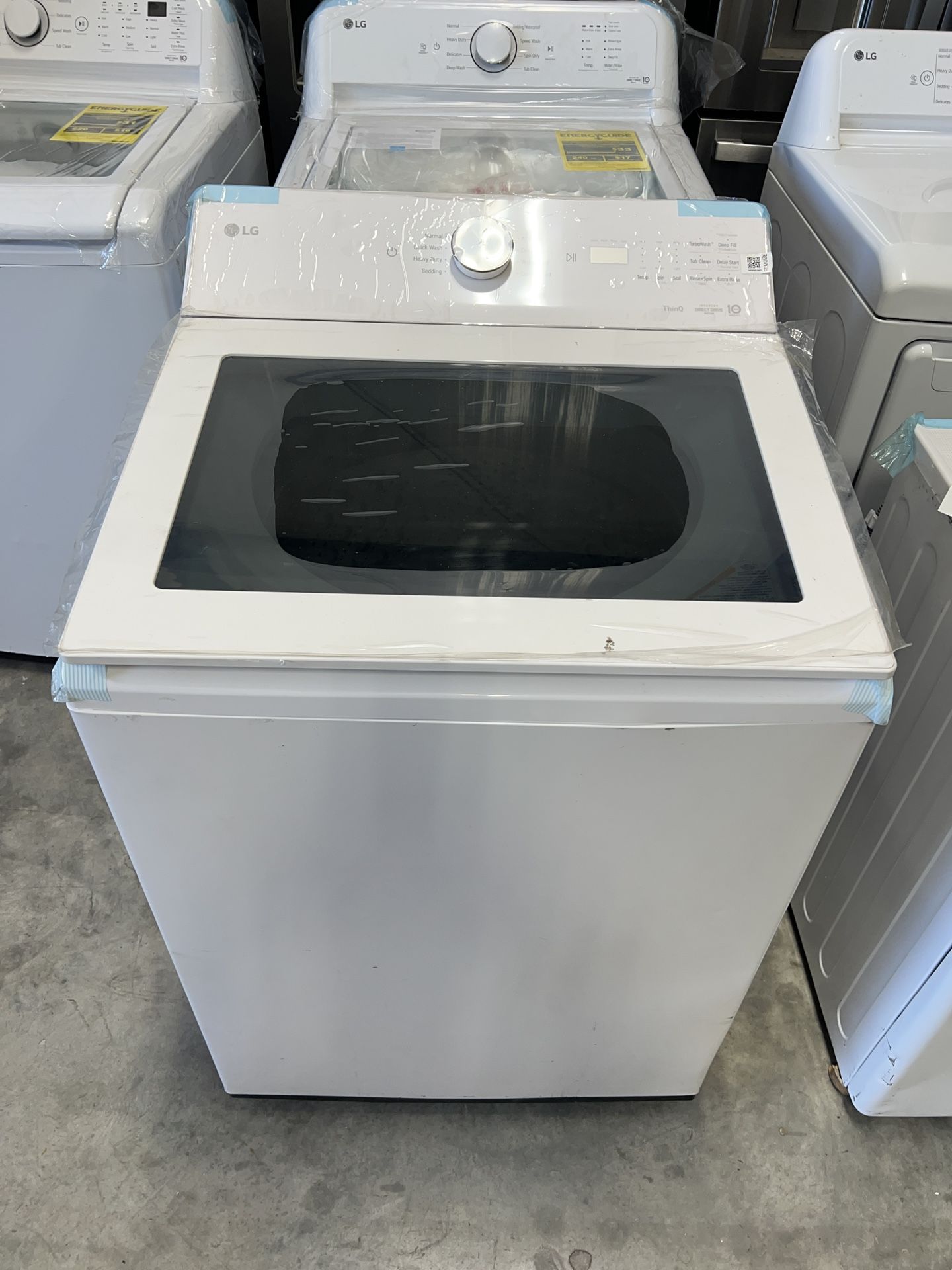LG Washer New Scratch And Dent