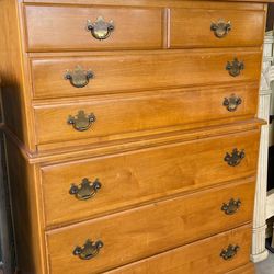 Gorgeous walnut tall chest