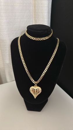 Set de Cadenas de Oro laminado
