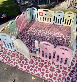 Baby Playyard Playpen Outdoor 18 Panels