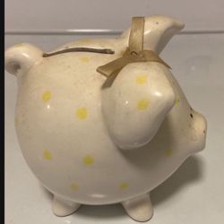 Rare Vintage Precious Moments Enesco Complete Piggy Bank 1983