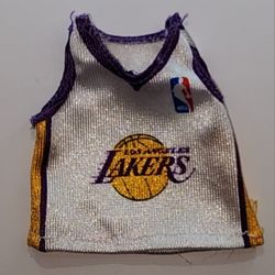 Rick Fox Los Angeles Lakers Basketball Doll Jersey