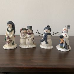 Snowman Figurines 