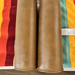 4 Leather Couch Pillows - New