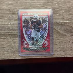 Ashton Jeanty Rookie Card Red Checker Holo