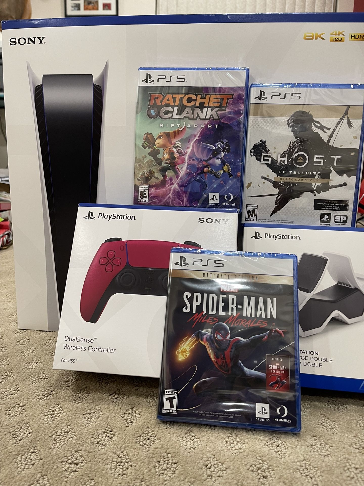 Brand New and Sealed Playstation 5 (PS5) Bundle!!