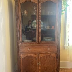 Big Ol’ Oak Cabinet - Free!