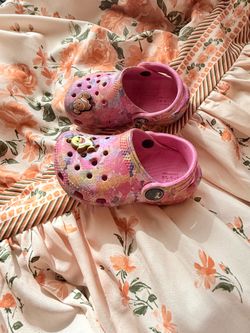 Crocs pink finding Nemo kids size c6