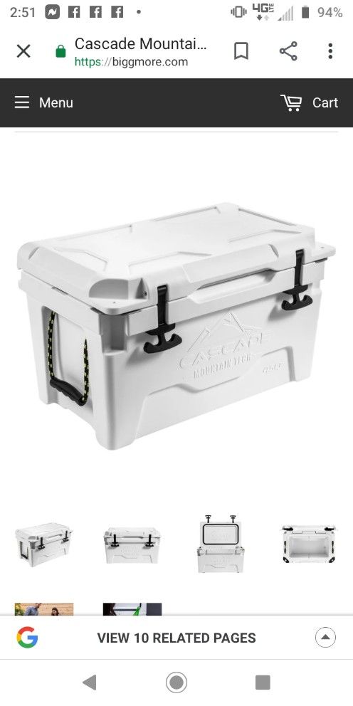 Cascade tech cooler