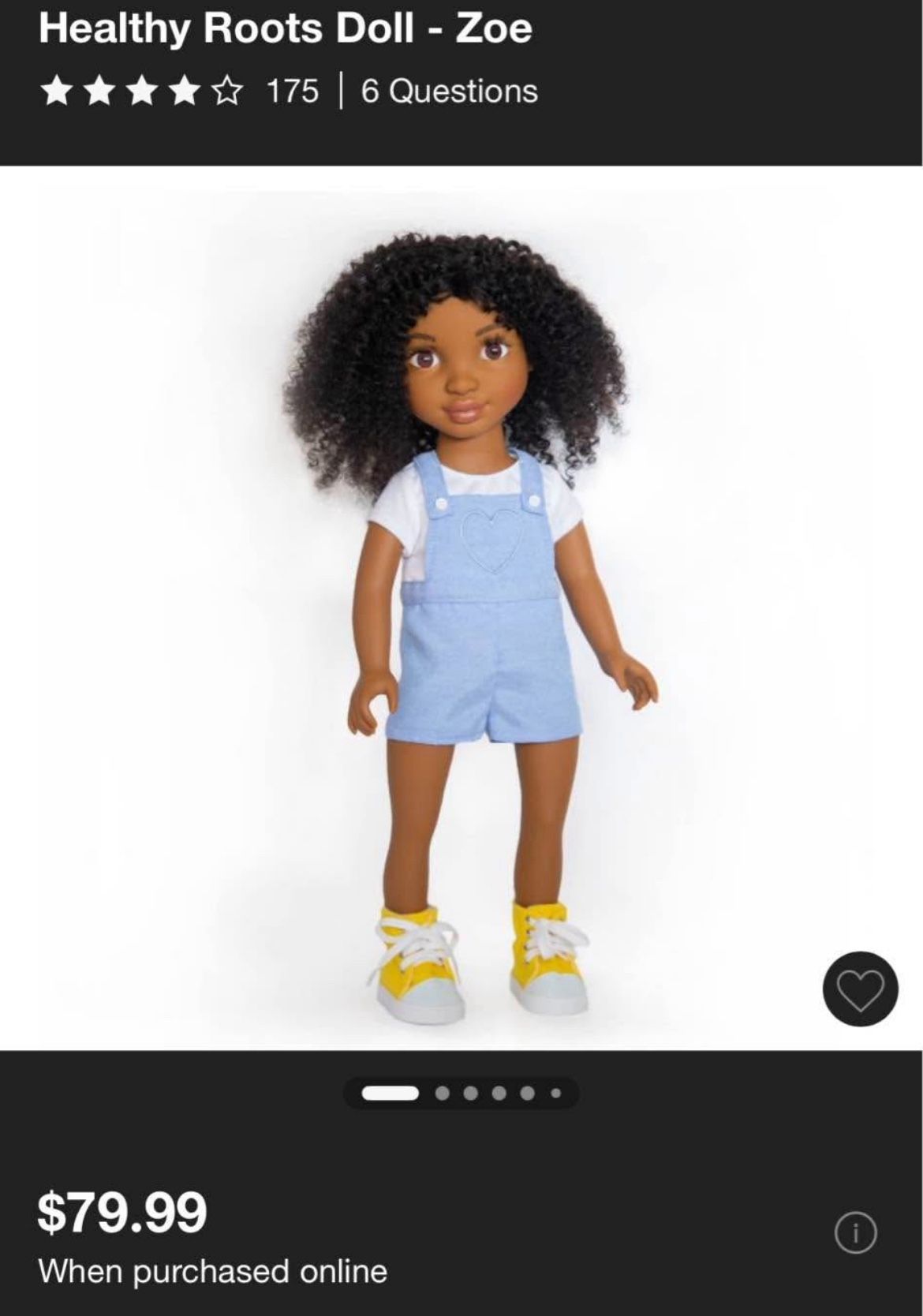 Healthy Roots Doll Zoe