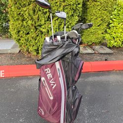 Callaway Reva Women's Golf Clubs Set-Used ( Putter Not Included)