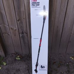 TESTED NEW 8-INCH CORDLESS POLE SAW 