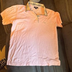 Burberry Pink Polo