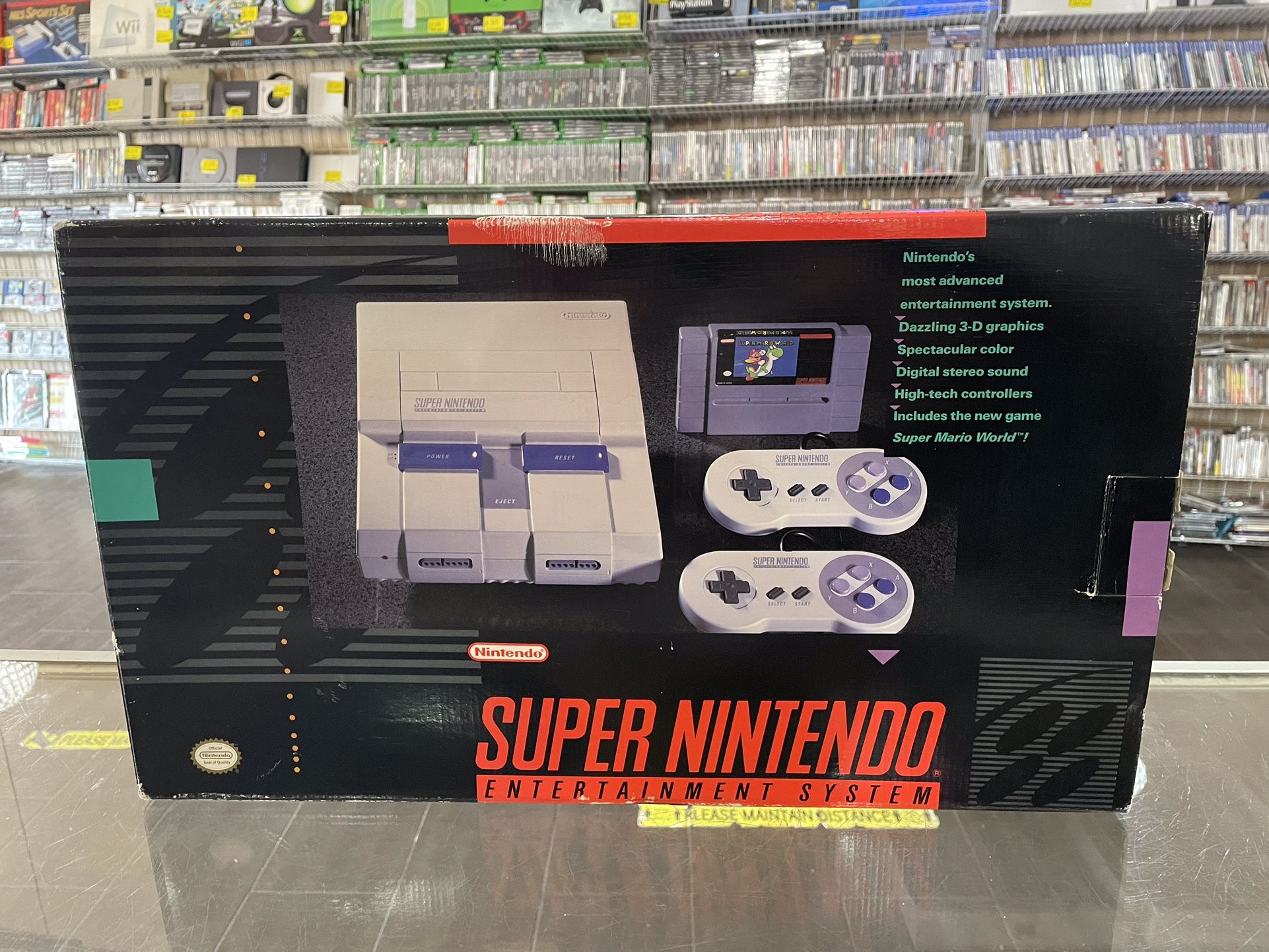 Super Nintendo CIB 