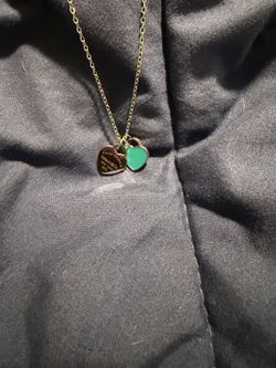 Blue and silver necklace