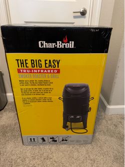 Charbroil The Big Easy TRU-Infrared 3-in-1 Smoker, Roaster & Gas Grill, Black - 1(contact info removed)