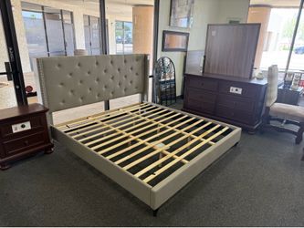 King bed frame