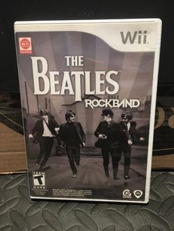 The Beatles rock band Nintendo Wii