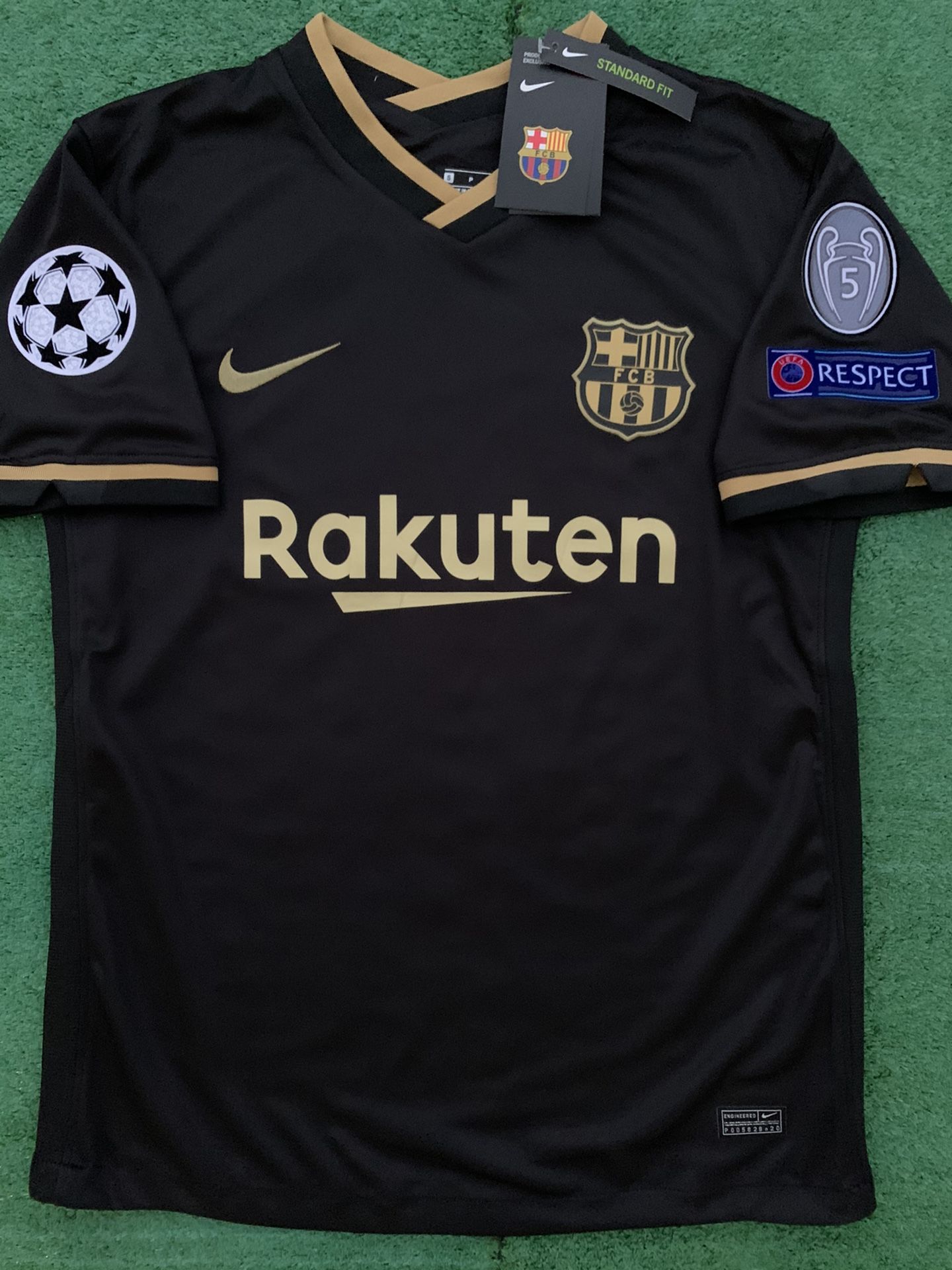 2020/21 Barcelona away soccer jersey M