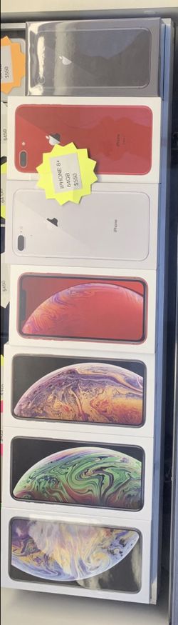 I phone xs max and many more