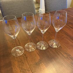 (4) Reidel Extreme Rose’ White Wine Champagne Glasses 