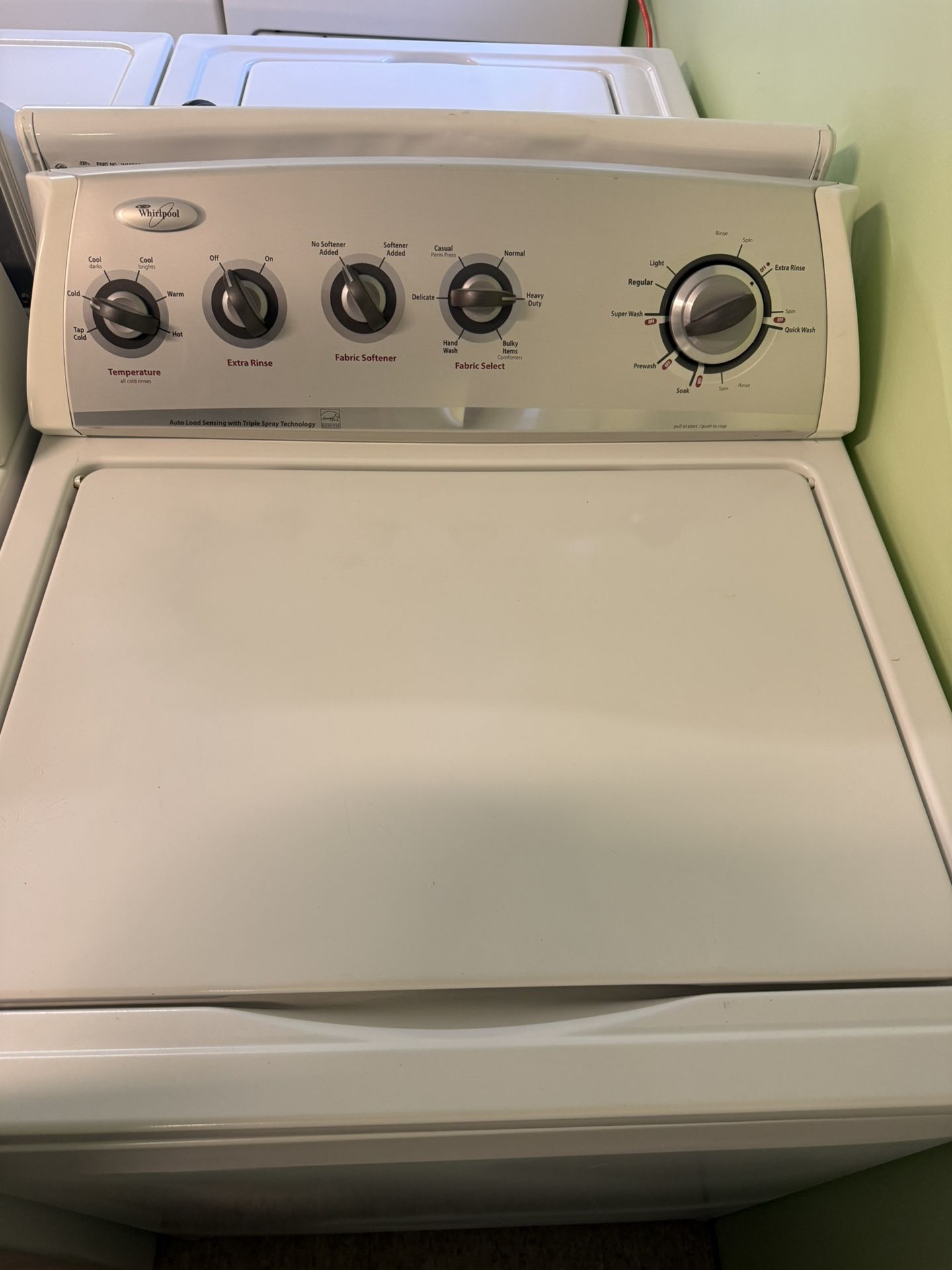 Whirlpool Washer 