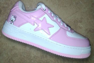 BAPE x Hello Kitty Bapesta Low-Top Sneakers