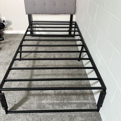 Twin Platform And Headboard 