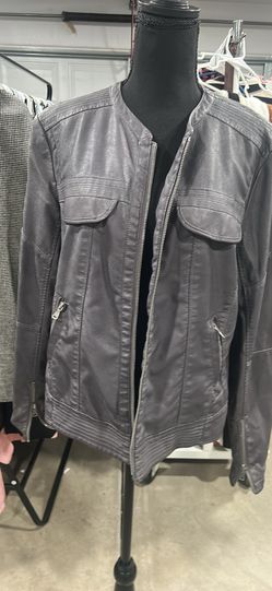 Woman Suede grey jacket