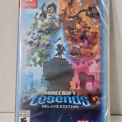 Minecraft Legends Deluxe Edition For The Nintendo Switch