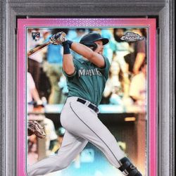 Cal Raleigh Pink Refractor  PSA 10