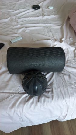 Hyperice Vyper 2- Powerful High-Intensity Vibrating Foam Roller and Hypersphere Go - Vibrating Massage Ball for Muscle Recovery System