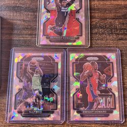 NBA Prizm Cracked Ice Cards 