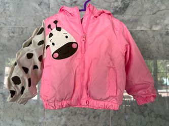 Pink platinum girl jacket