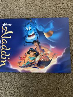 Disney Aladdin set of 4 Prints in Folder