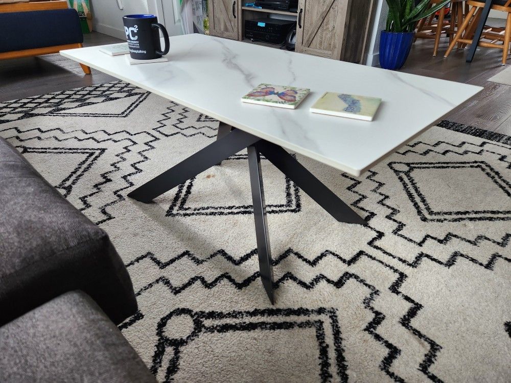 Modern Slate Coffee Table