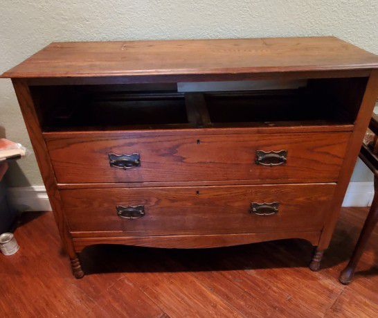 Vintage Antique Wooden Dresser